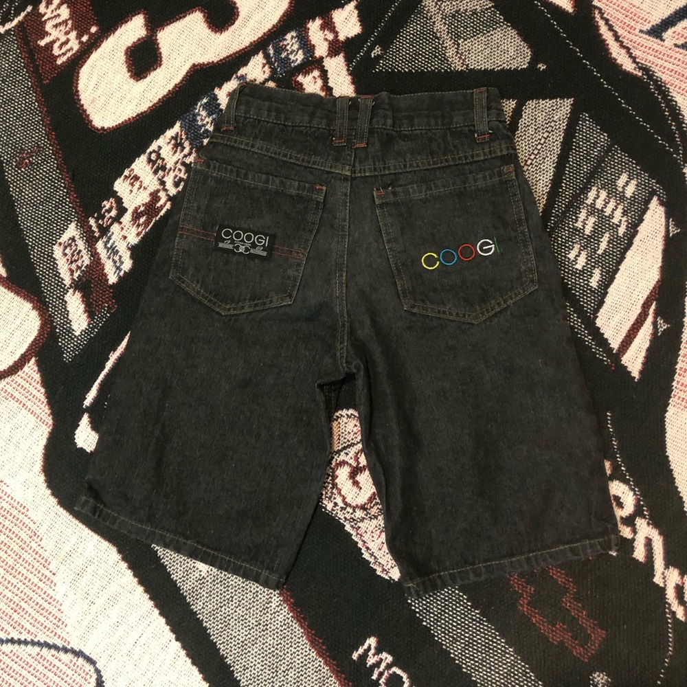 Vintage coogi jean shorts